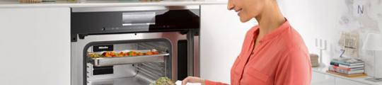 miele stoomoven met magnetron